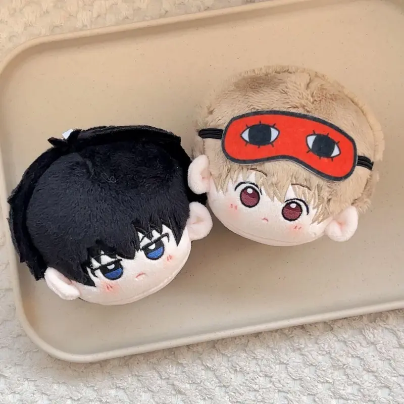 Anime Gintama 10cm Nunu Plush Pendant Dolls Kagura Gintoki Shinpachi Kamui Mini Dango Character Plush Toy Gifts