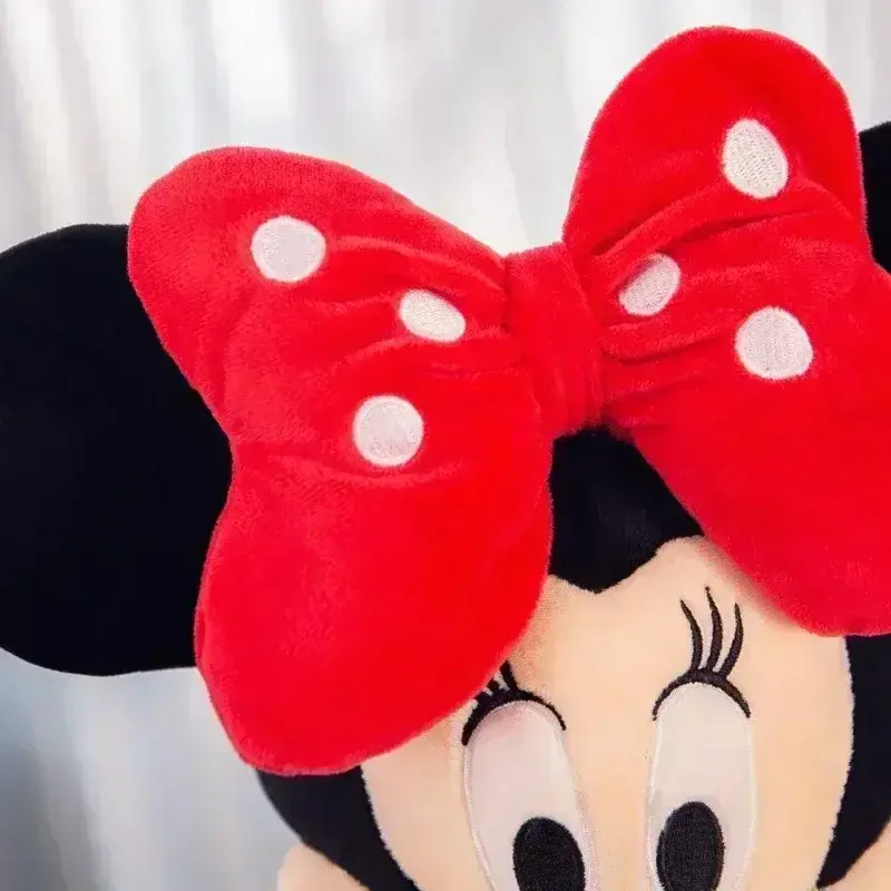 40-100cm Disney Mickey Minnie Plush Doll Cotton Filled Cartoon Cute Super Soft Stuffed Animals Toys Children Christmas Gift Girl