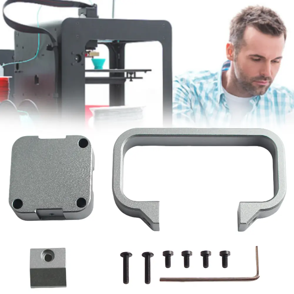 Aluminum Handle Kit Set Easy To Hold Aluminum Handle Kit Aluminum Handle Kit Parts for Bambu Lab A-1 Mini 3D Printer Accessories