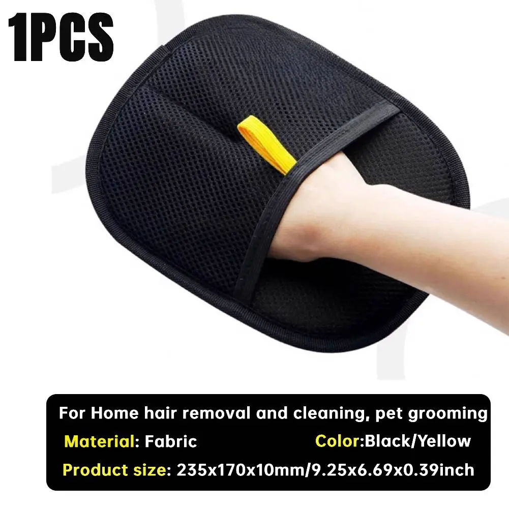 1/2 Pcs Hair Remover Glove Double-Sided Fur Gloves Efficient Pet Hair Remover Brush Tools For Dog Cat Grooming Soft Brush Remove