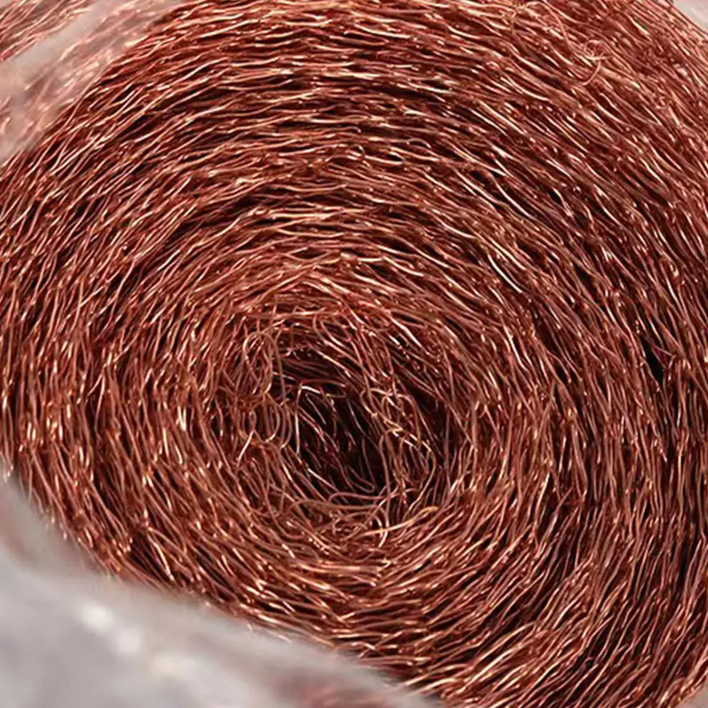 Signal Shielding Net Rust Proof Rodent Copper Wire Net Wear Resist Protected Plant Copper Net for Protecting Vegetables Fruits