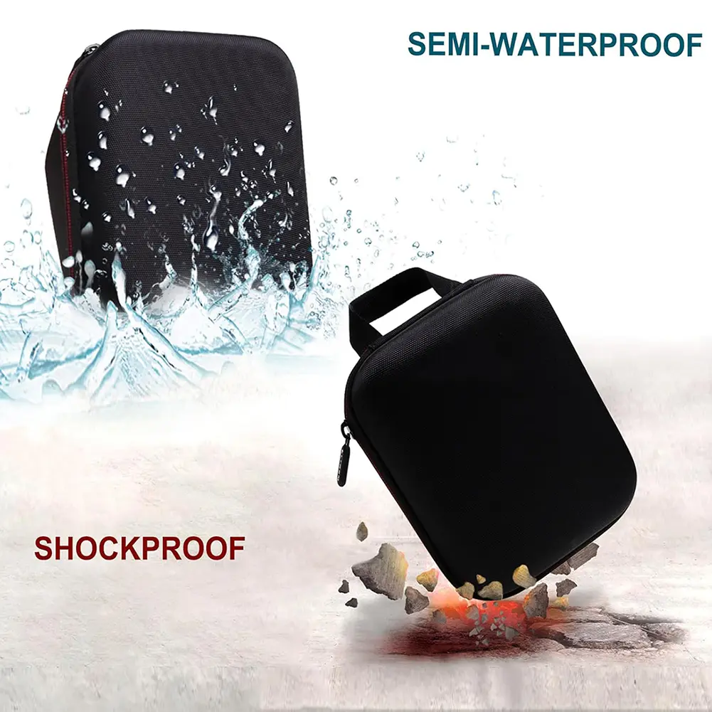 Hard Shell Carrying Case Shockproof Hard Case Replacement Anti-scratch Upper Arm Blood Pressure Monitor Case for Omron Yuwell