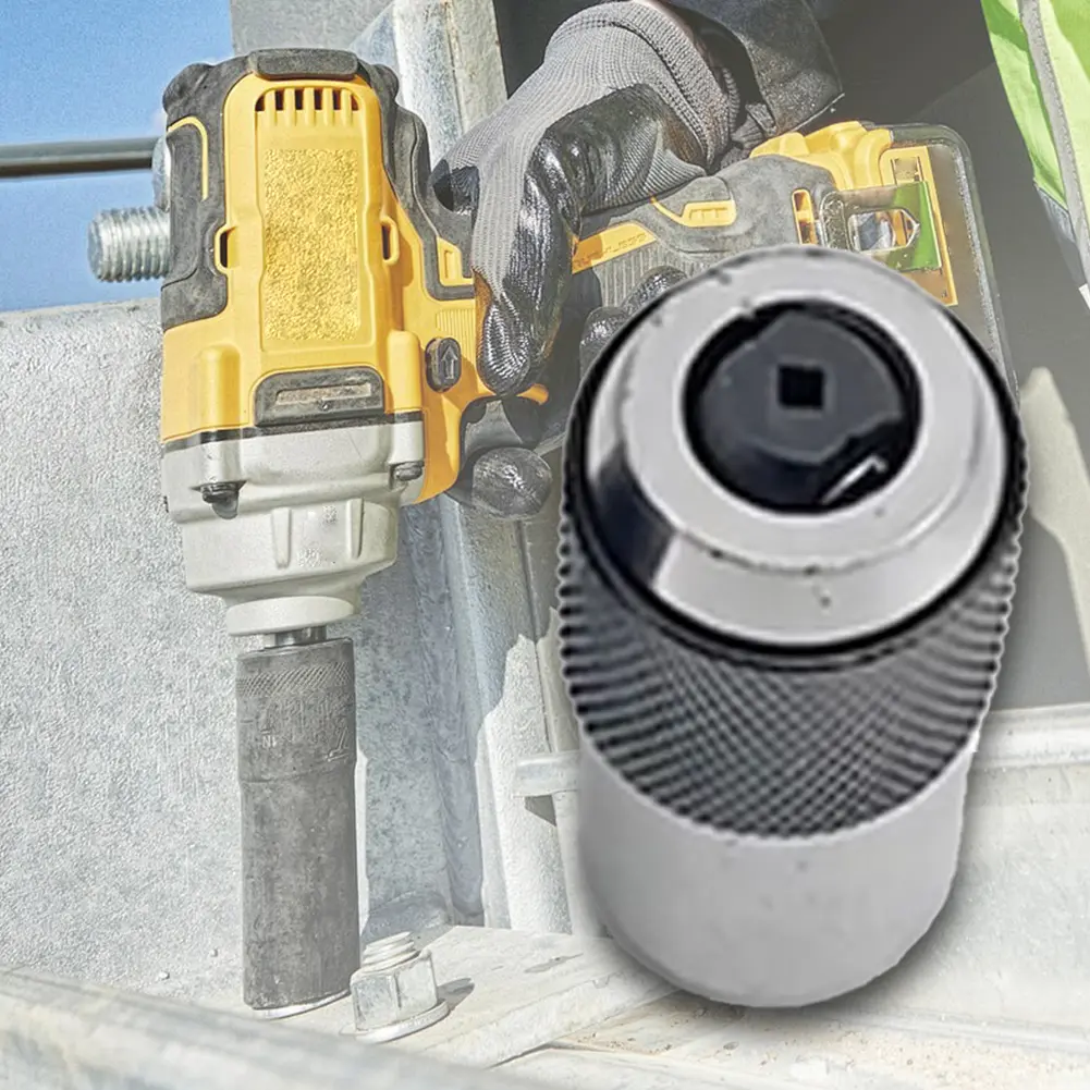 Adjustable Tap Socket #6-1/4inch 1/4inch-1/2inch Extraction Tool with Adjustable Jaws for Taps Reamers Screw Extractors
