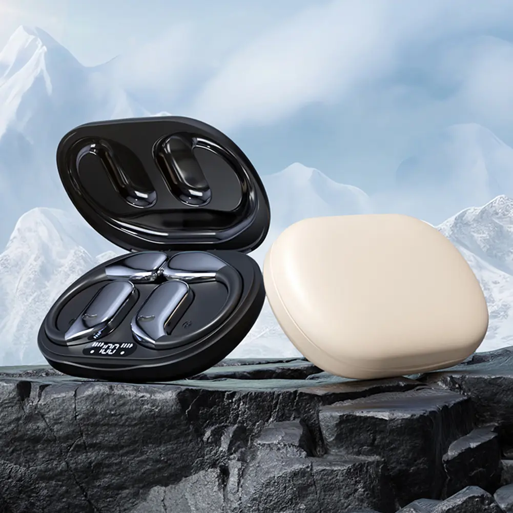 Language Translation Earbuds Bluetooth-Compatible 5.4 Translator Earbuds Long Battery Life Translation Earphones Touch Control