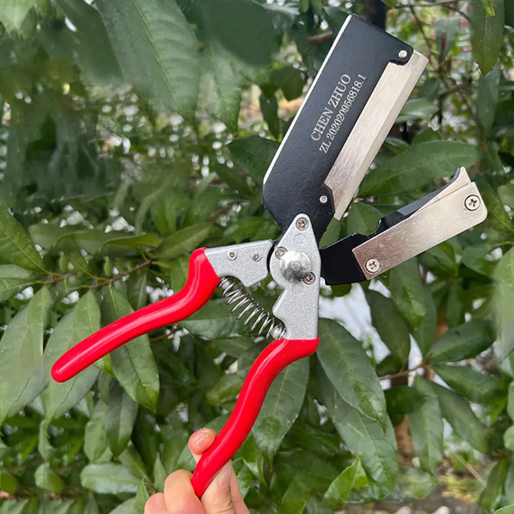 Thick Branch Grafting Machine Multifunctional Fruit Tree Seedling Grafting Shear Aluminum Alloy Grafting Pruner