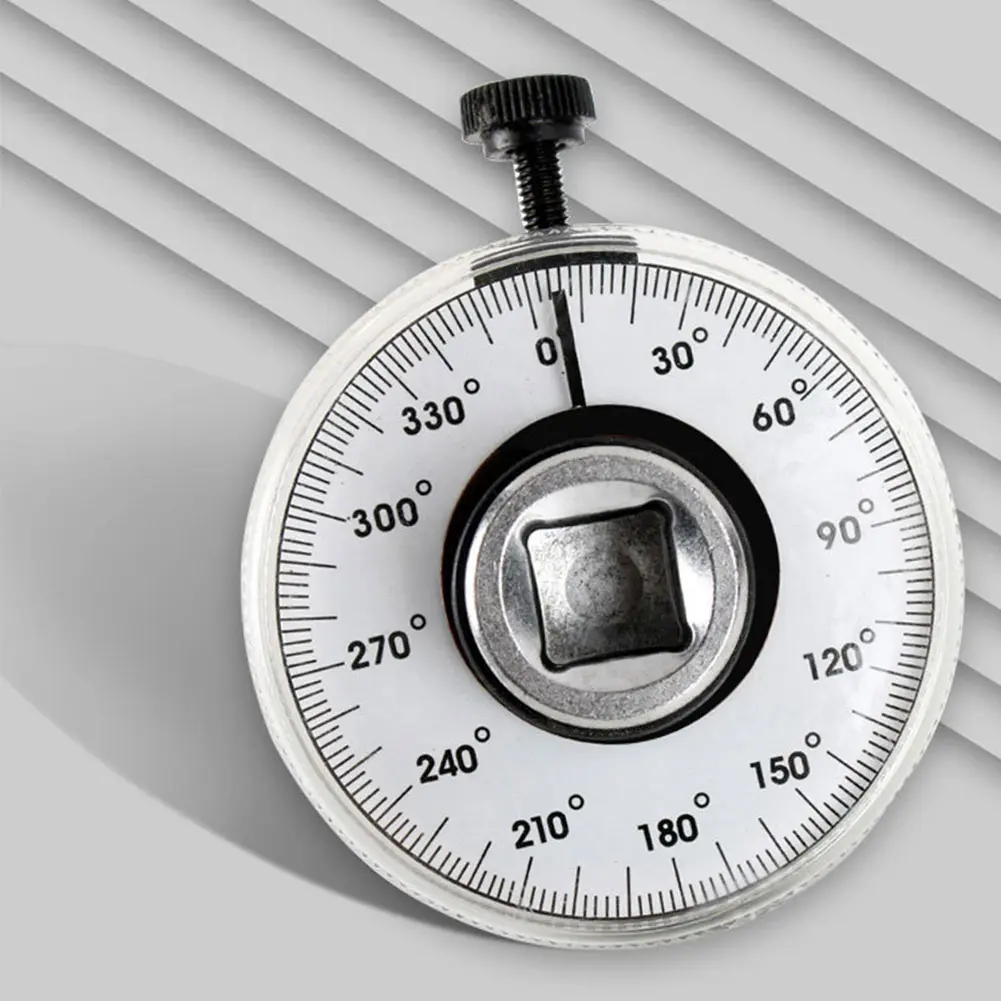 Spanner Torque Meter Dial Long Handle Torque Wrench Angle Torque Gauge Adjustable Angle Measuring Tool Auto Service Equipment