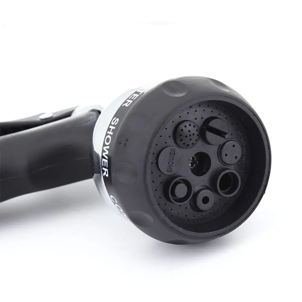 Sprinkler Gun High Pressure Metal Irrigation Water Gun Rust Prevention with Rubber Handle for Car Garden Lawn Wash for Cleaning