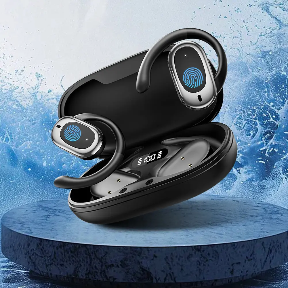 Bluetooth-Compatible TWS AI Translator Earbuds Noise Cancelling 3-in-1 Real-Time Translation Headphones for Professionals