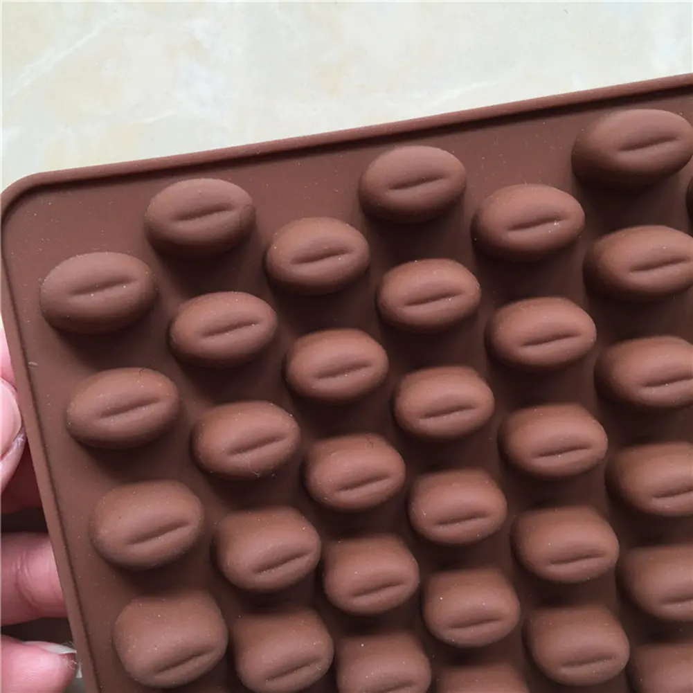 4Pcs Chocolate Silicone Molds Non-Stick Heart Shaped Fondant Mold Reusable Baking Molds DIY Dessert Kit Kitchen Baking Accessori