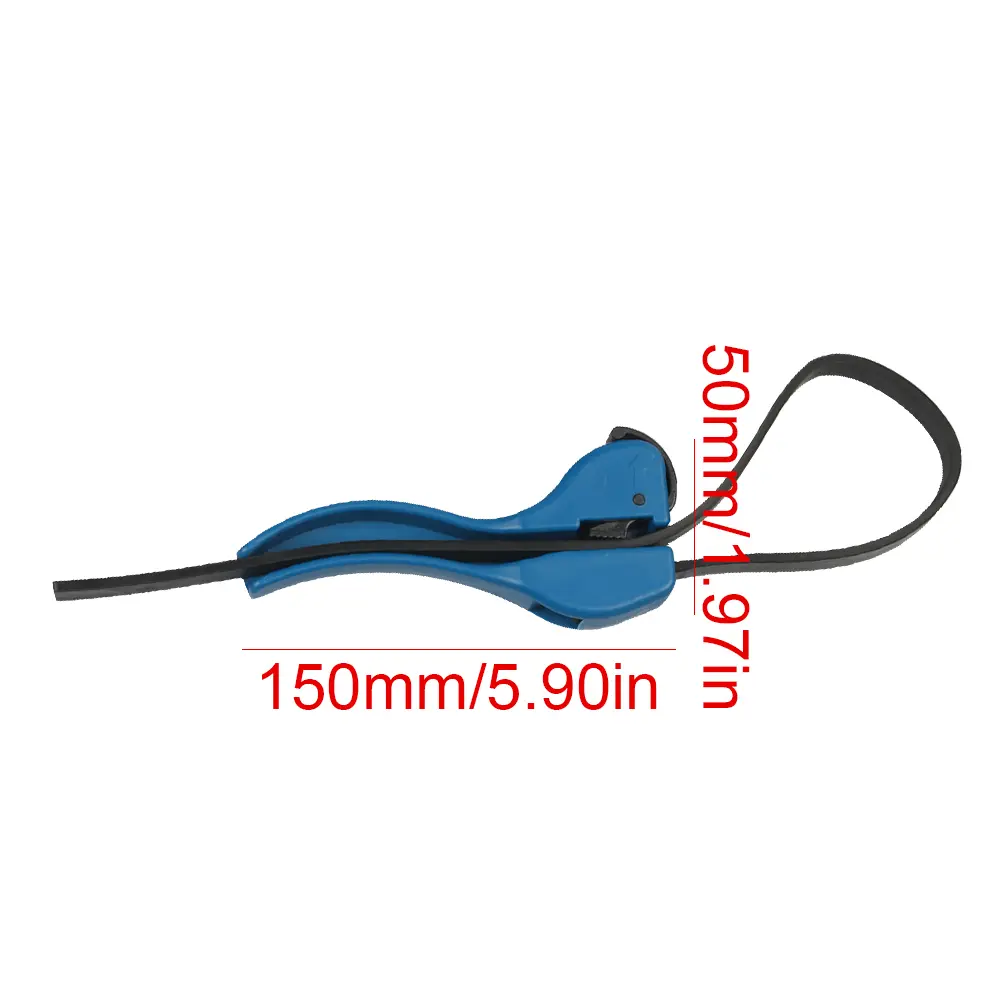4/6 Inch Adjustable Rubber Strap Wrench Use As Jar Opener Universal Oil Filter Wrench Grip Wrench Pipe Wrench for Plumbers