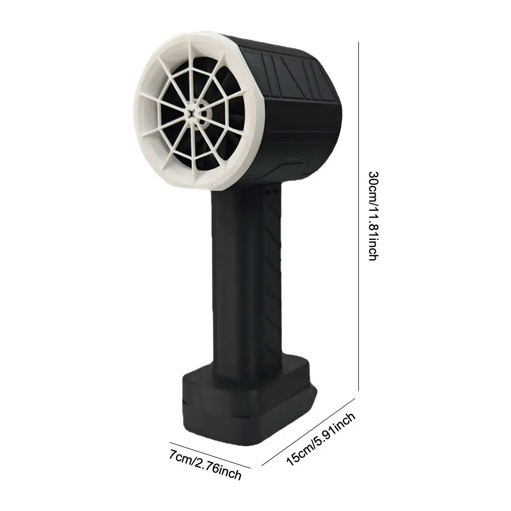 X64 Violent Turbo Jet Blower Thrust 1.6kg 64mm Brushless Motor 1100W Powerful Turbo Jet Fan  Handheld Duct Fan Violent Turbo Fan