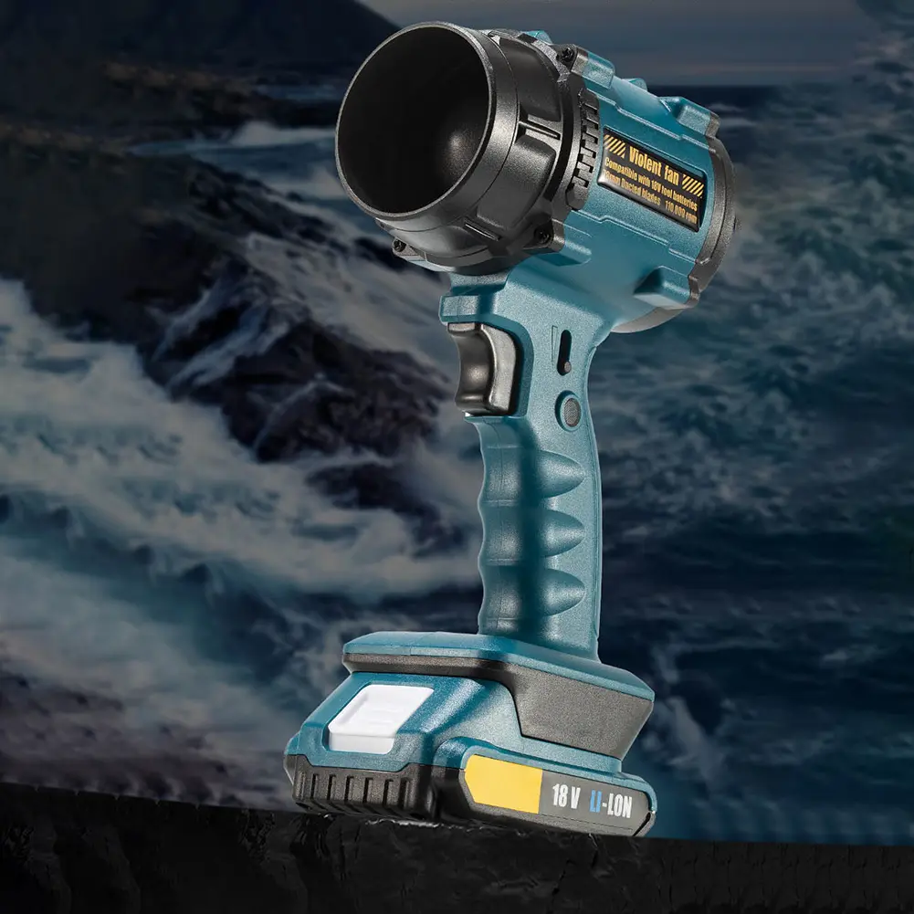 Turbo Fan Turbine Jet Blower Adjustable Wind Speed Electric Air Duster 1000W Powerful Air Blower for Computer Keyboard