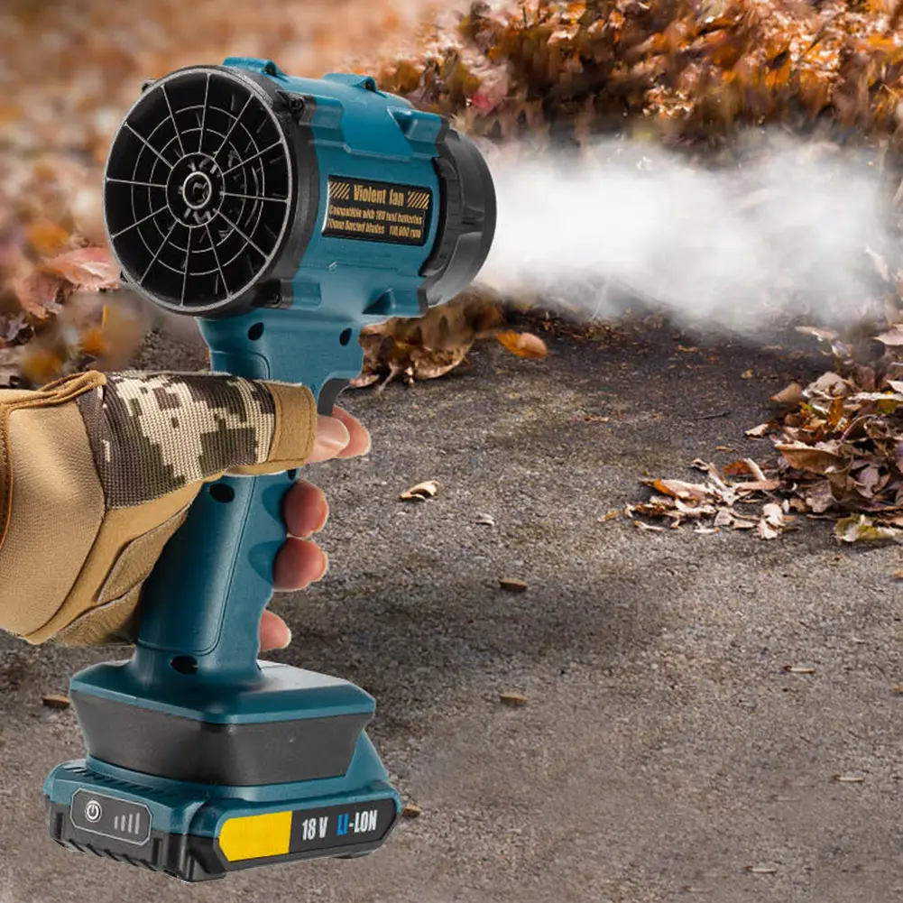 Turbo Fan Turbine Jet Blower Adjustable Wind Speed Electric Air Duster 1000W Powerful Air Blower for Computer Keyboard