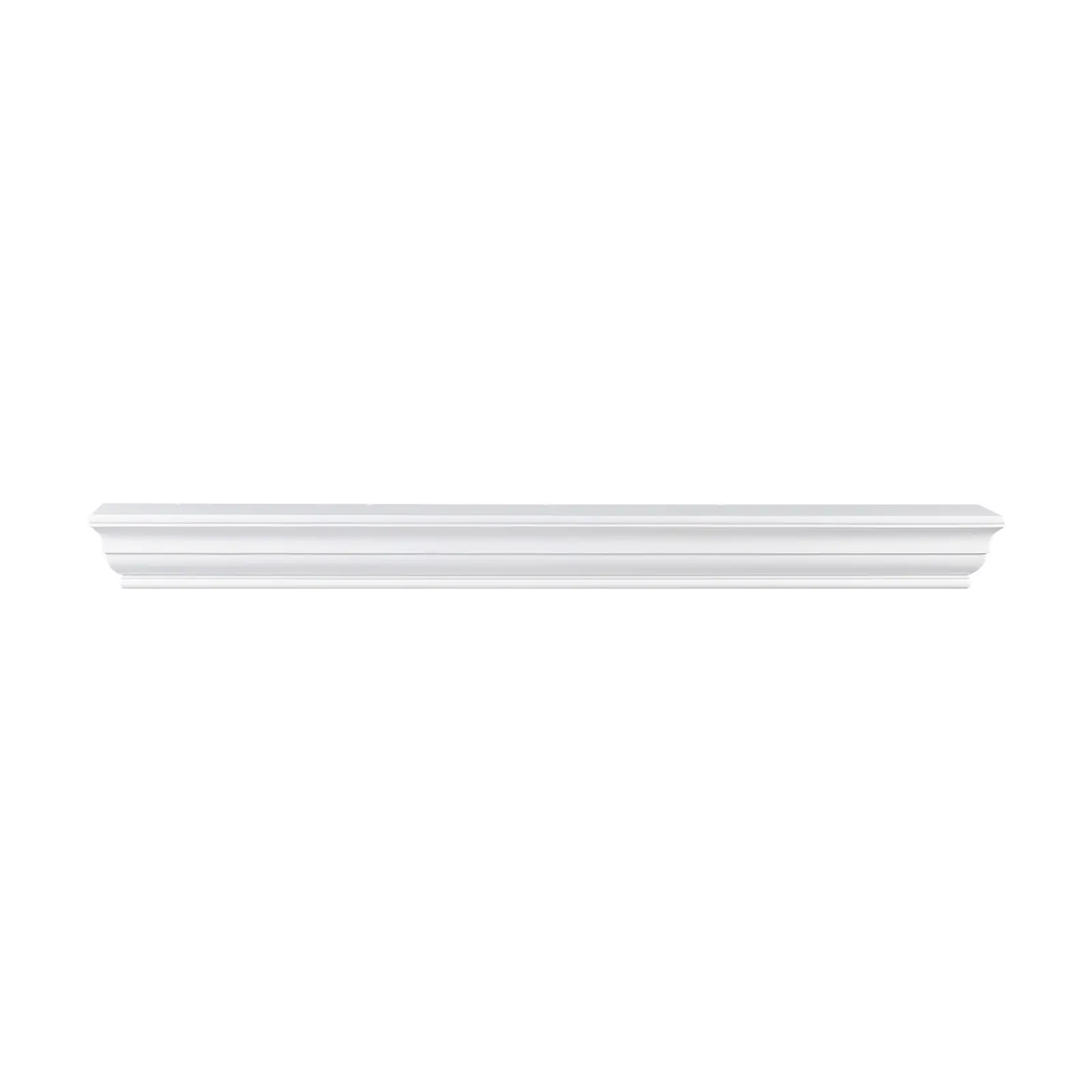 SucceBuy Fireplace Mantel 72 x 8  x 5" 50 lbs  Natural Wood Mantel for Over Fireplace Wall Handcrafted Wood for Wall Decor White