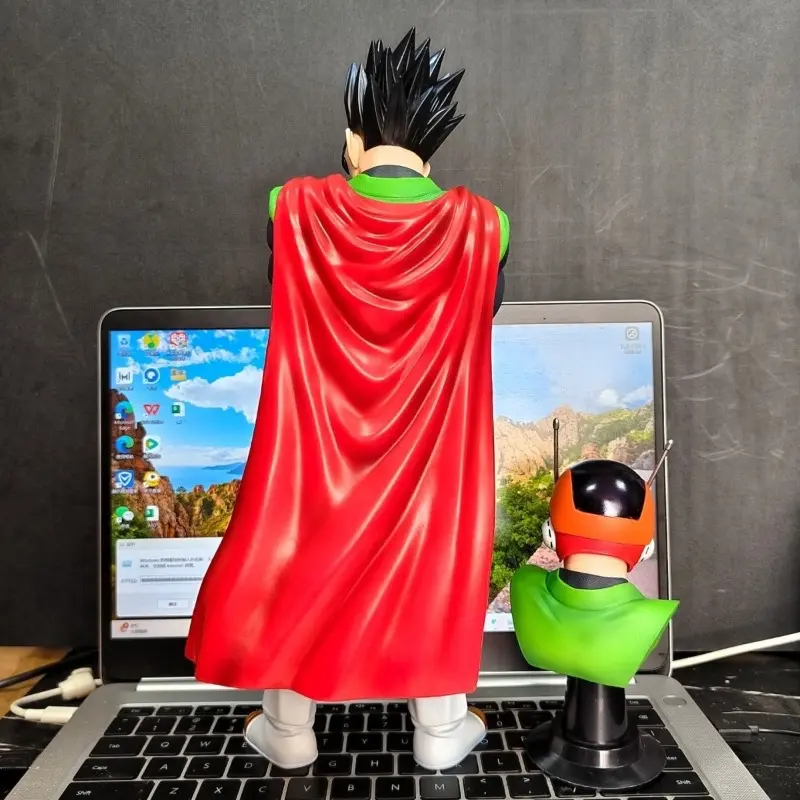 Dragon Ball Z Videl Super Gohan Figure Replaceab Heads Great Saiyaman Videl Action Figures Gk Statue Collection Model Toys Gifts