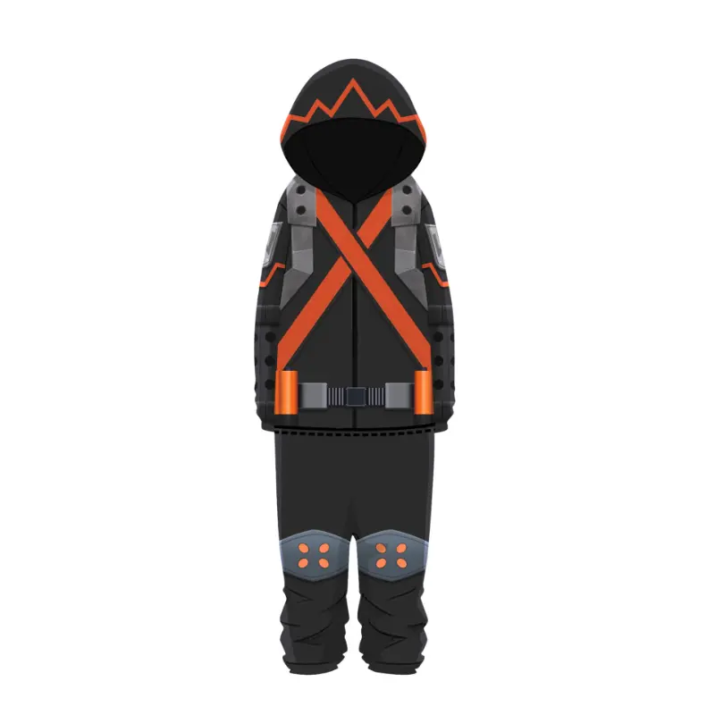 Anime My Hero Academia Izuku Midoriya Cosplay Costume Sleepwear Boys Girls Hoodie Pants Pajamas Jumpsuit Halloween Outfit Gift