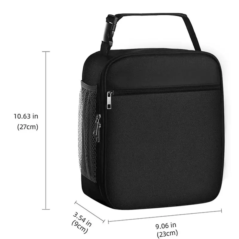 Tralalero Tralala Lunch Bag for Kids Tungtung Sahur Brainrot Student School Food Bento Handbags Picnic Thermal Insulation Pouch