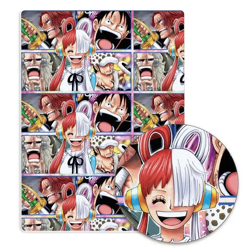 One Piece Anime peripherals Fabric 140*50cm DIY Sewing Patchwork Quilting Baby Dress Printed Fabric Fabric Sewing Kids