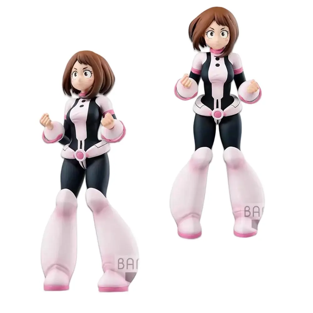In Stock Bandai 100% Original Banpresto The Amazing Heroes My Hero Academia Uraraka Ochaco Figure Anime Genuine Model Gift