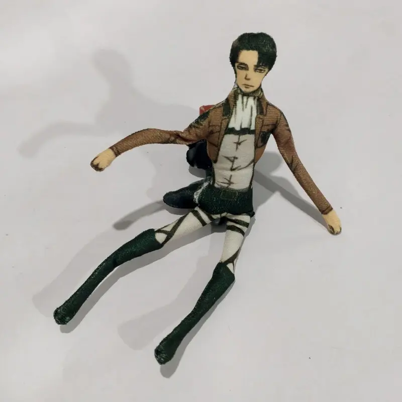 New Attack on Titan Eren Jaeger Armin Arlert Hange Zoe Personalized Anime Movie Accessories Creative Cartoon Movable Doll Gifts