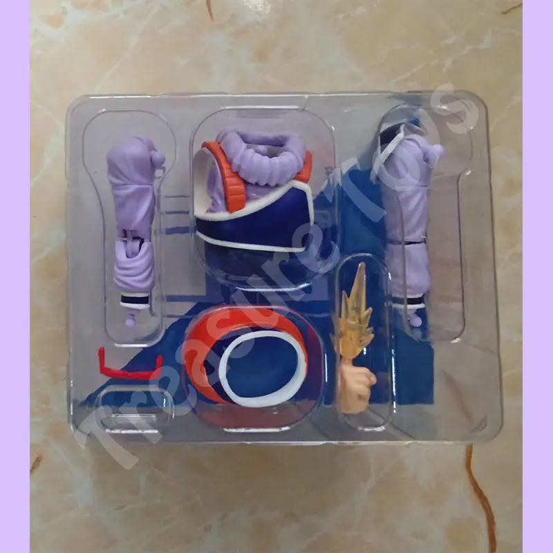 E & C Dragon Ball Z SHF Instant Transmission Son Goku Chibi Dam'z Clothes Modified Parts Accessories Anime Action Figures Toys