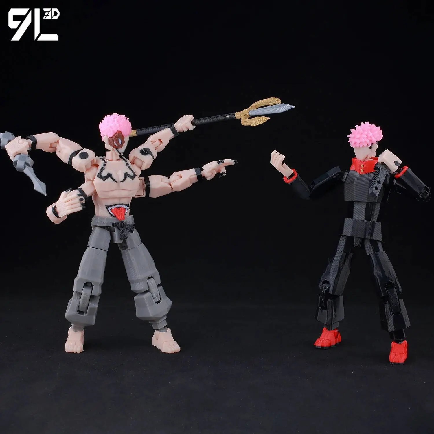 9L3D T13 Jujutsu Kaisen Itadori Figure LUCKY13 Training Ver. JJK Titan13 Multi-Jointed Movable Dummy13 Stress Relief Toys Gifts