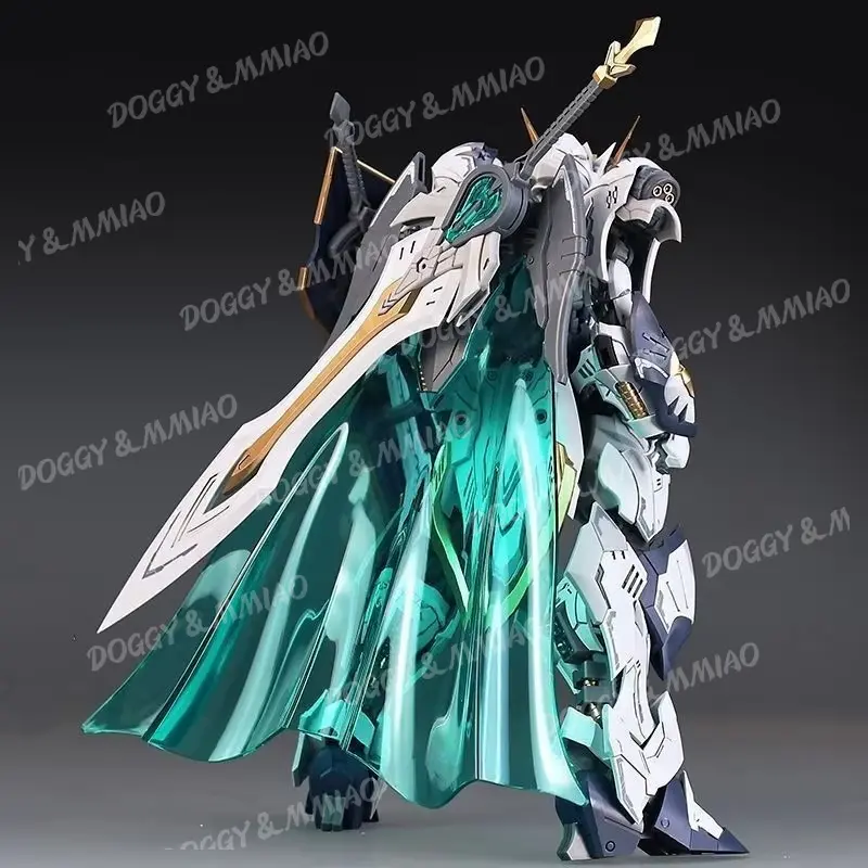In Stock Original SNAA HG 1/144 SC002 TITAN GREATSWORD TRISTAN Model The Round Table Knights Figurine Model Pvc Statue Toys Gift