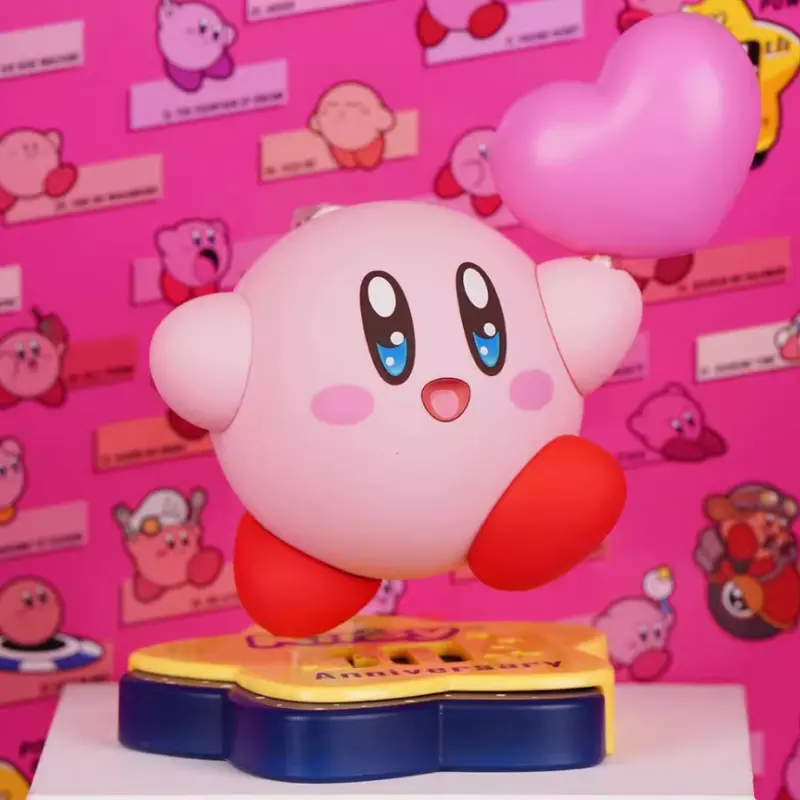 30Th Anniversary Kirby Action Figures Model Edition Anime Toys Cute Gsc 1883 Joint Mobility Figures Desktop Decor Toy Kid Gifts