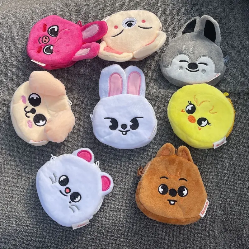 SKZOO straykids latest cartoon cute wallet coin coin bag star with the same gift must-have