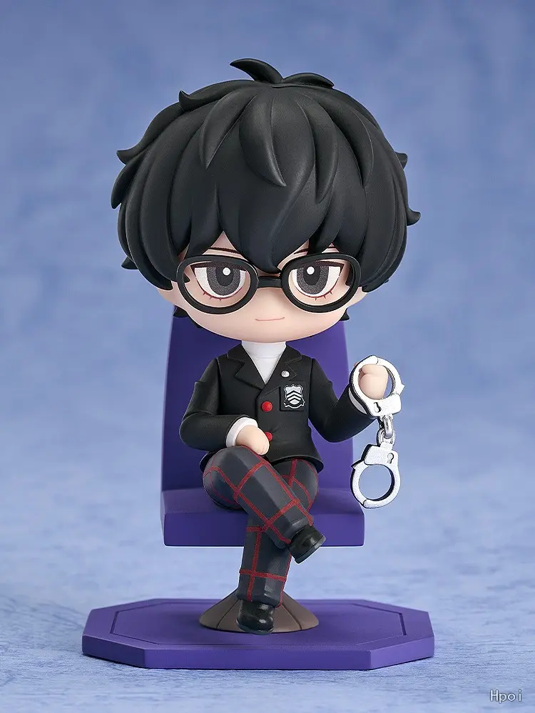 8CM Anime Persona 4:TheGolden Amamiya Ren Yu Narukami Yuuki Makoto Figure Skateboard Solid Doll Cake Ornaments Model Doll  PVC