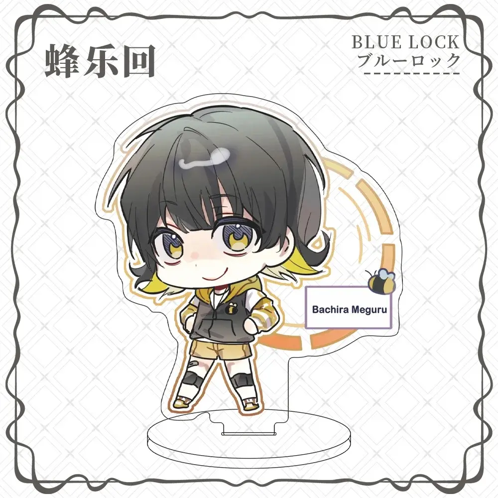 Anime BLUE LOCK Figure MICHAEL KAISER Itoshi Sae Rin Itoshi Acrylic Stand Model Plate Desk Decor Birthday Gift Toy