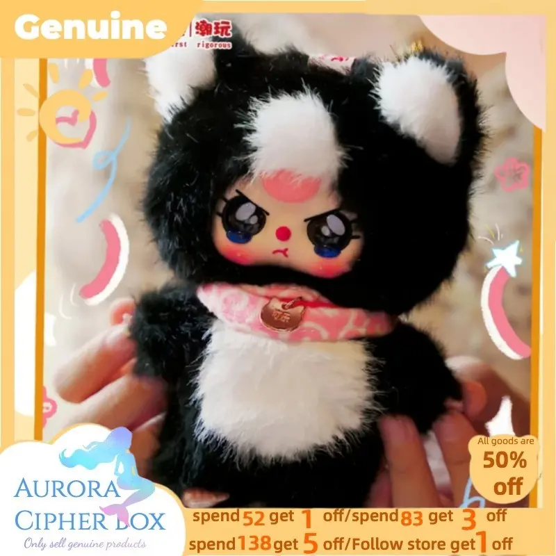 new Genuine Baby Three Whose Cat Is This Series Vinyl Doll Cute Pendant Doll Blind Box Theme Backpack Trendy Collect gift