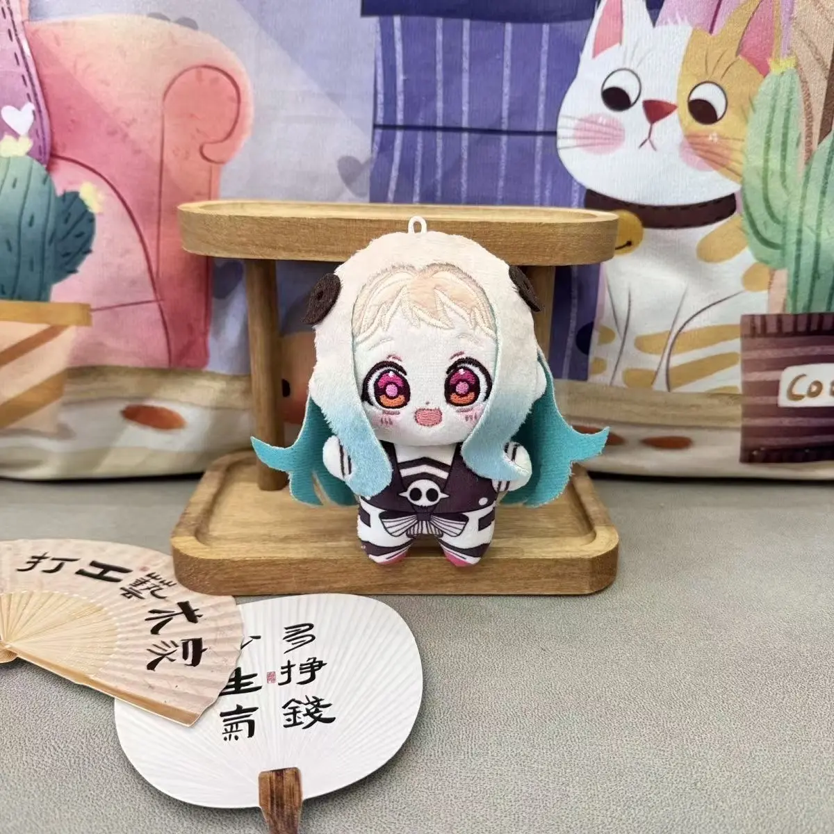 Anime Toilet-bound Hanako-kun Plush Dolls Pendant Soft Keychain Bag Dolls Hanako Kun Plush Toys Kids Birthday Gift Fans Collect