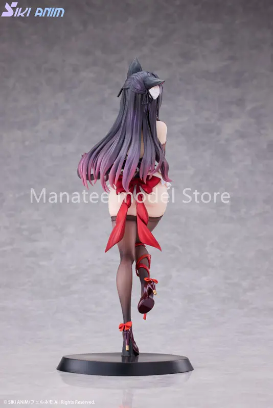 SIKI ANIM Original Shibarare Cat Ruhuna-chan 1/7 PVC Action Figure Anime Model Toys Collection Doll Gift