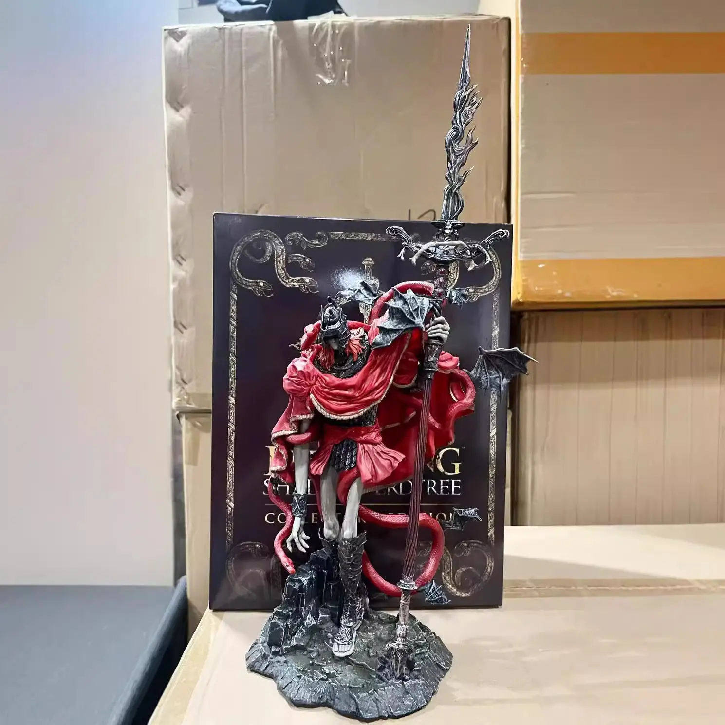 ELDEN RING Figures Shadow of the Erdtree Messmer Figures  Action Anime Figurine PVC Statue Collection Model Decora Toy Gifts