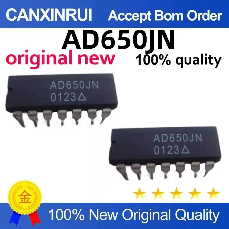 AD650 AD650JN AD650JNZ DIP-14 Pin In-line Voltage and Frequency Conversion Chip is newly imported
