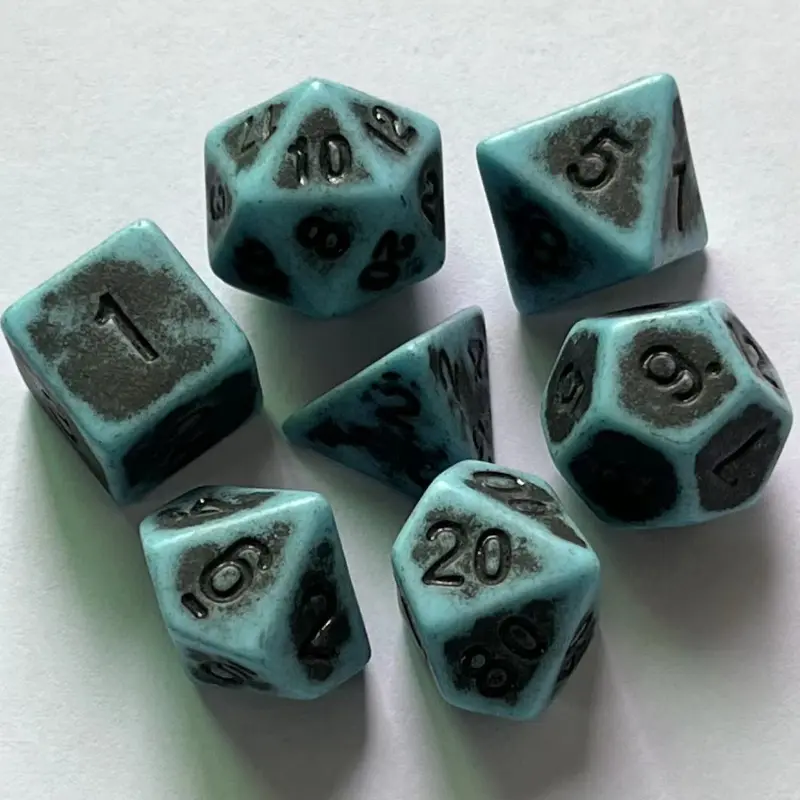 Dnd Dice Set 7pcs/lot Multicolors D20 D12 D10 D8 D6 D4 Role Playing Polyhedral Dice for Board Game DND RPG Game Multi-sided Dice