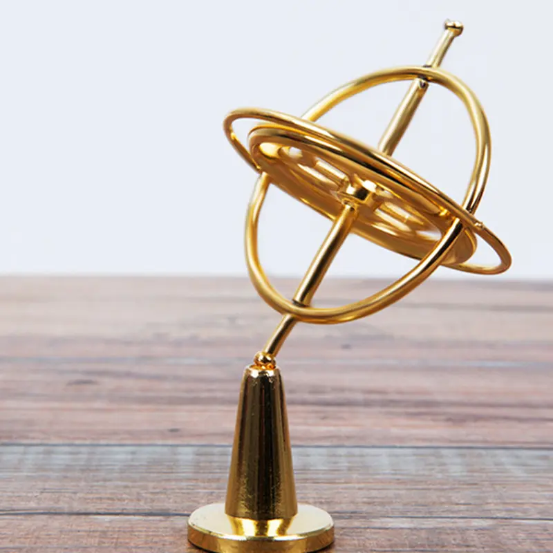 1Pc Self-balancing Gyroscope Anti-gravity Decompression Educational Finger Toy