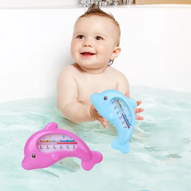 Water Thermometer Dolphin Baby Bath Water Thermometer For Toddlers Newborn J60B