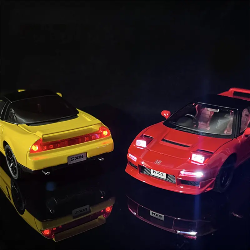 1:32 HONDA Acura NSX NA1 Alloy Sports Car Model Diecasts & Toy Vehicles Metal Racing Car Model Simulation Sound Light Kids Gifts