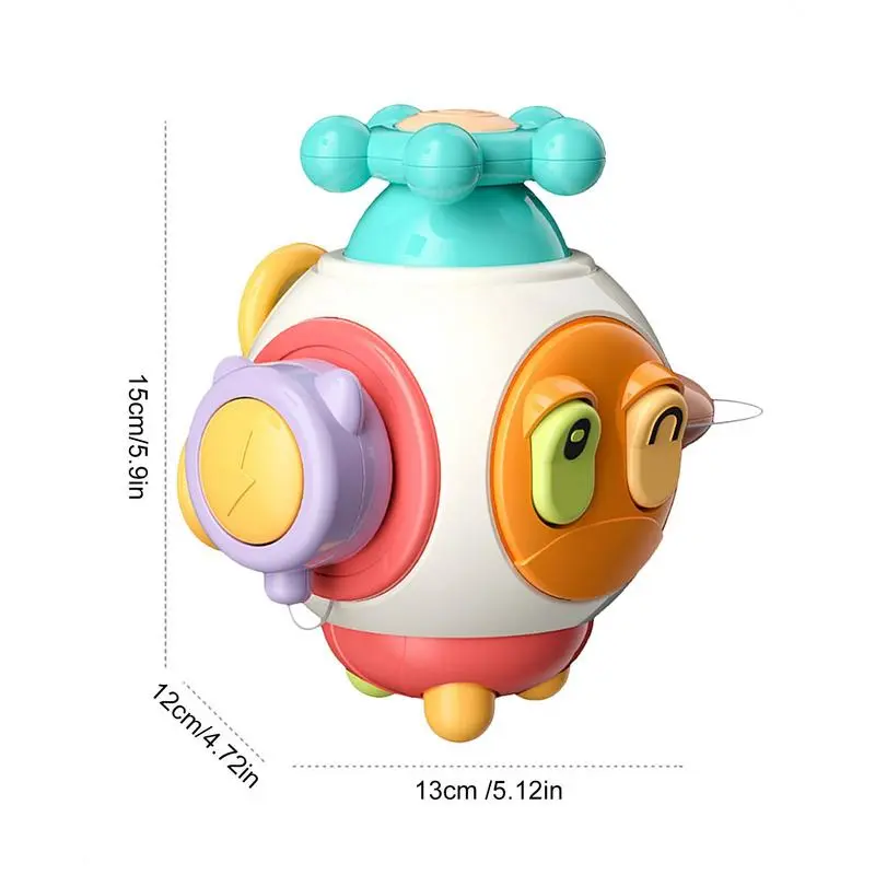 Montessori Toy Educational Learning Busy Cube Hand-on Ability Training Lock Box Fine Motor Skill Development Cube Toy for Kids