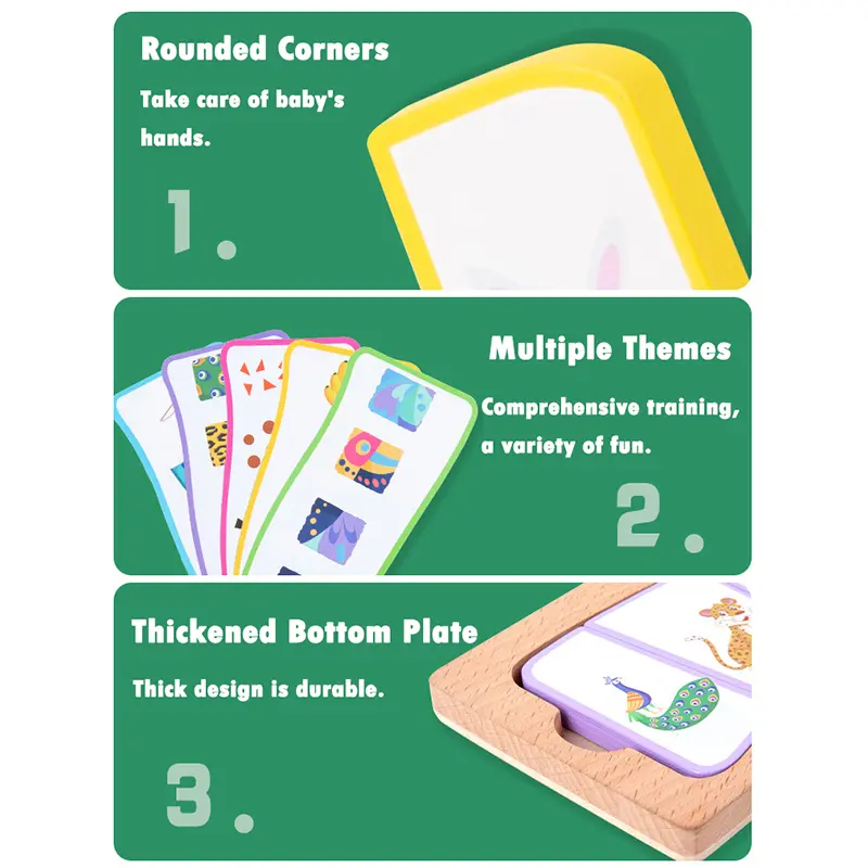 Montessori Sorting Matching Wooden Toys for Toddlers Color Shapes Animals Sensory Puzzle Games Early Education Intelligence Toys