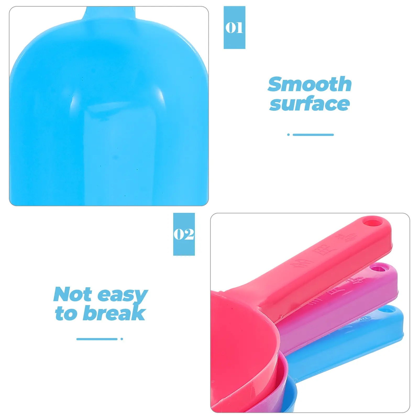  3 Pcs Playing with Snow Shovel Beach Diggers Sand Digging Tools for Kids Shovels Short Handled Small Toy