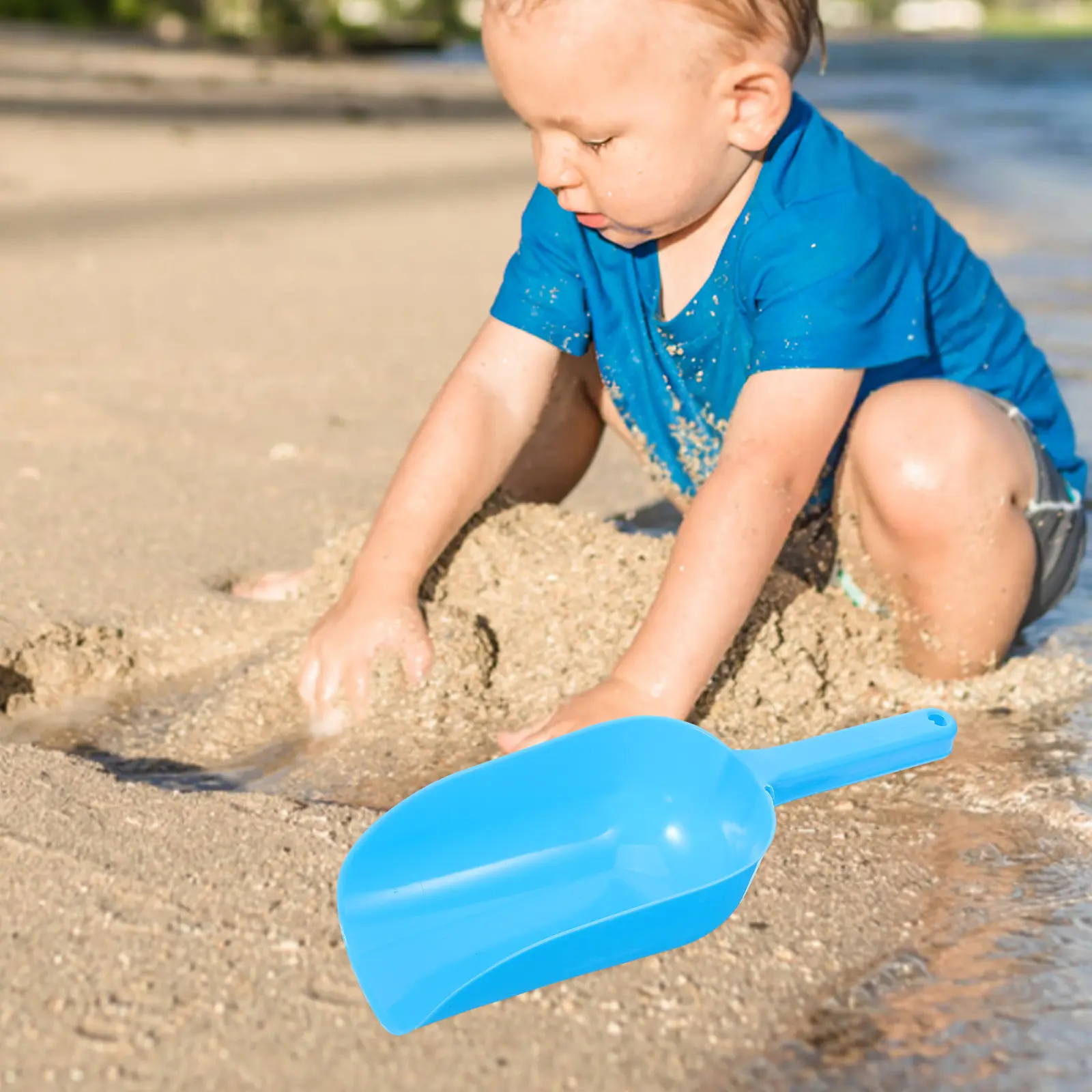  3 Pcs Playing with Snow Shovel Beach Diggers Sand Digging Tools for Kids Shovels Short Handled Small Toy