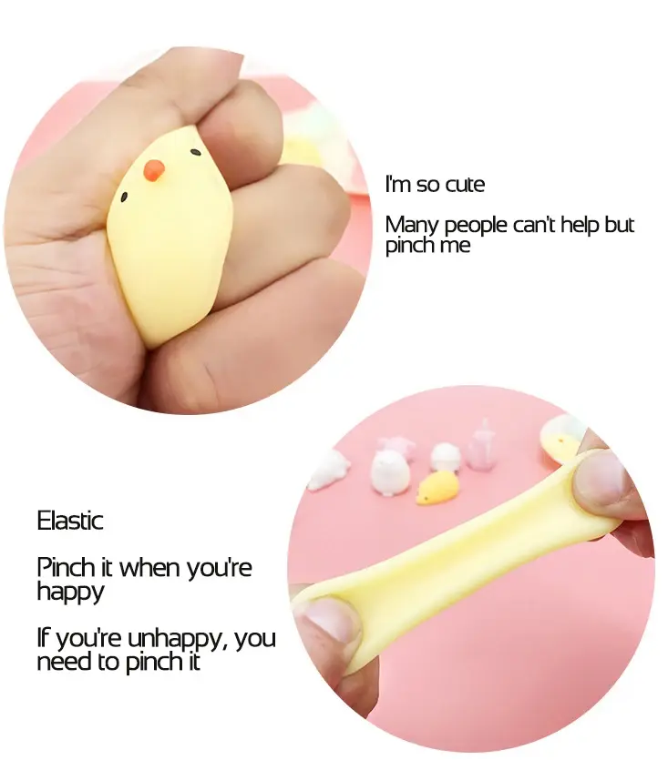 Kids Antistress Ball Squeeze Party Favors Stress Relief Toys For Birthday 25/50/100 pcs