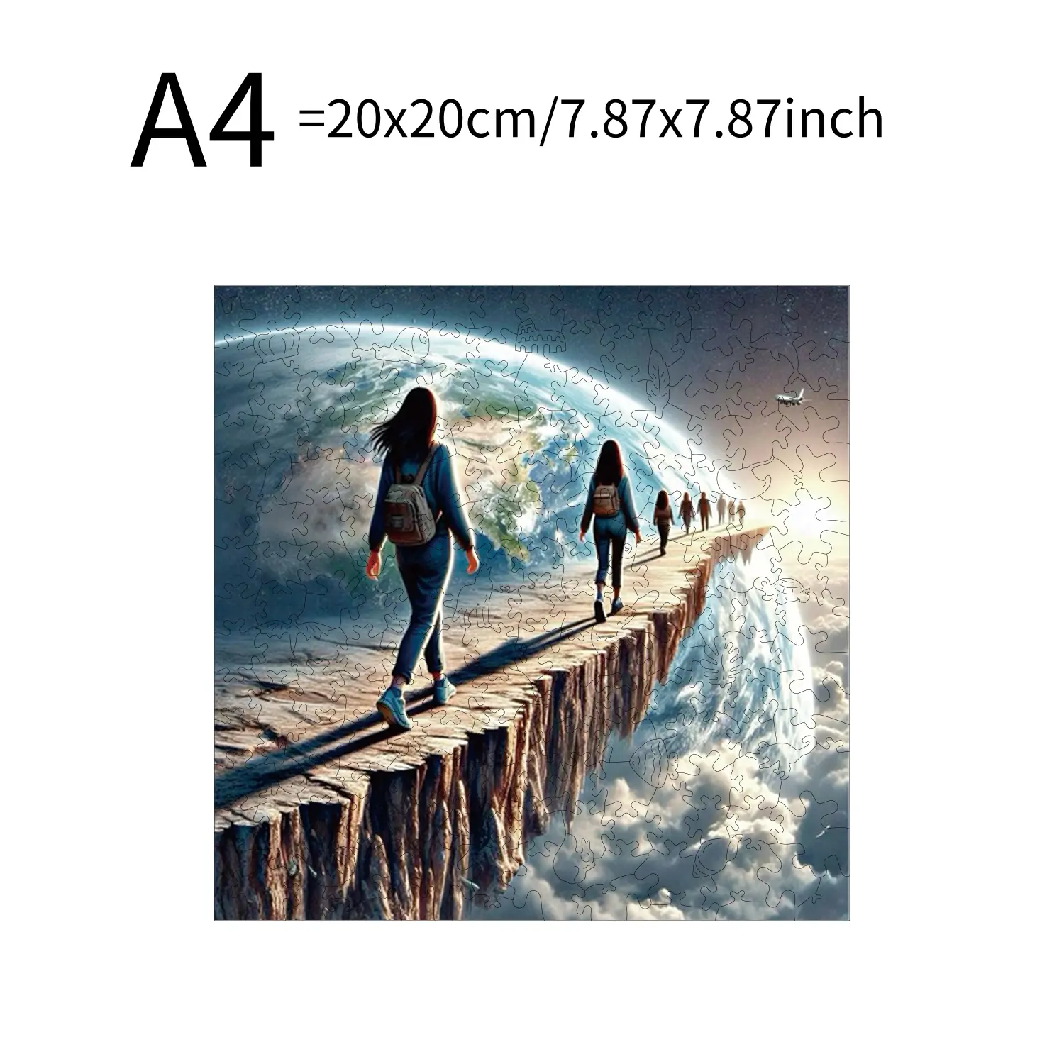 Goddess Fairy Moon Deer Animal Puzzles High Quality Jigsaw Puzzle Wooden Puzzle Best Christmas Gift