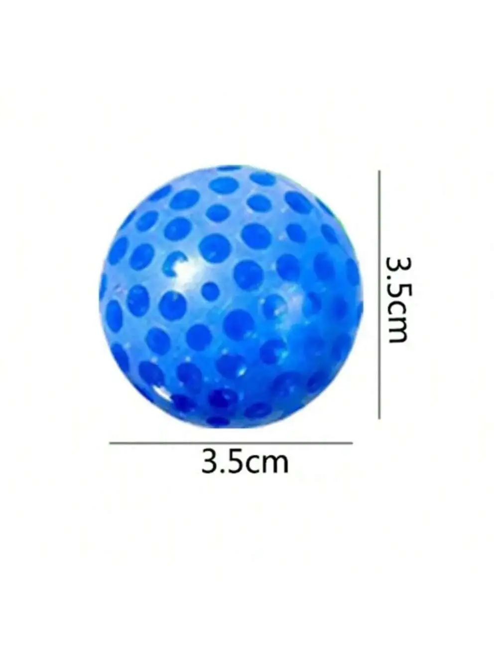 Sensory Stress Balls for Adults and Kids Fidget Squishy Toys 10-Pack,Sensory Toy for Kids with Autism,Stress Relief Ball 3.5cm