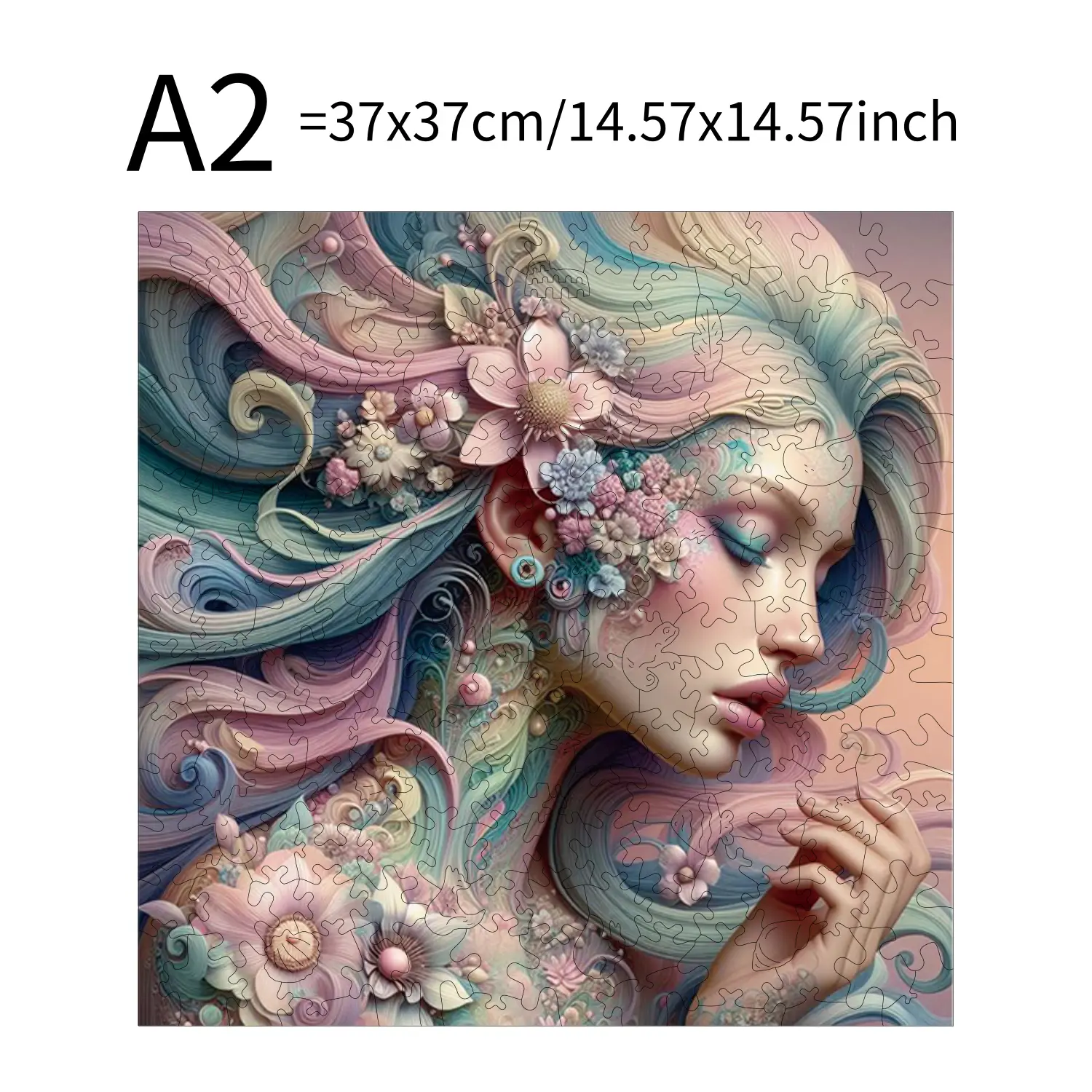 Dancing Girl Parrot Mouse Animal Puzzles High Quality Jigsaw Puzzle Wooden Puzzle Best Christmas Gift