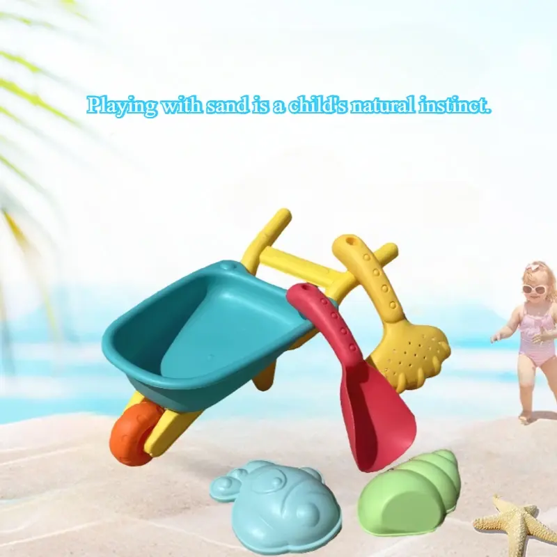 Beach Sand Play Set for Kids Shovel Molds Outdoor Toys for Family Summer Beach Trips Winter Snow Activities Nature Exploration