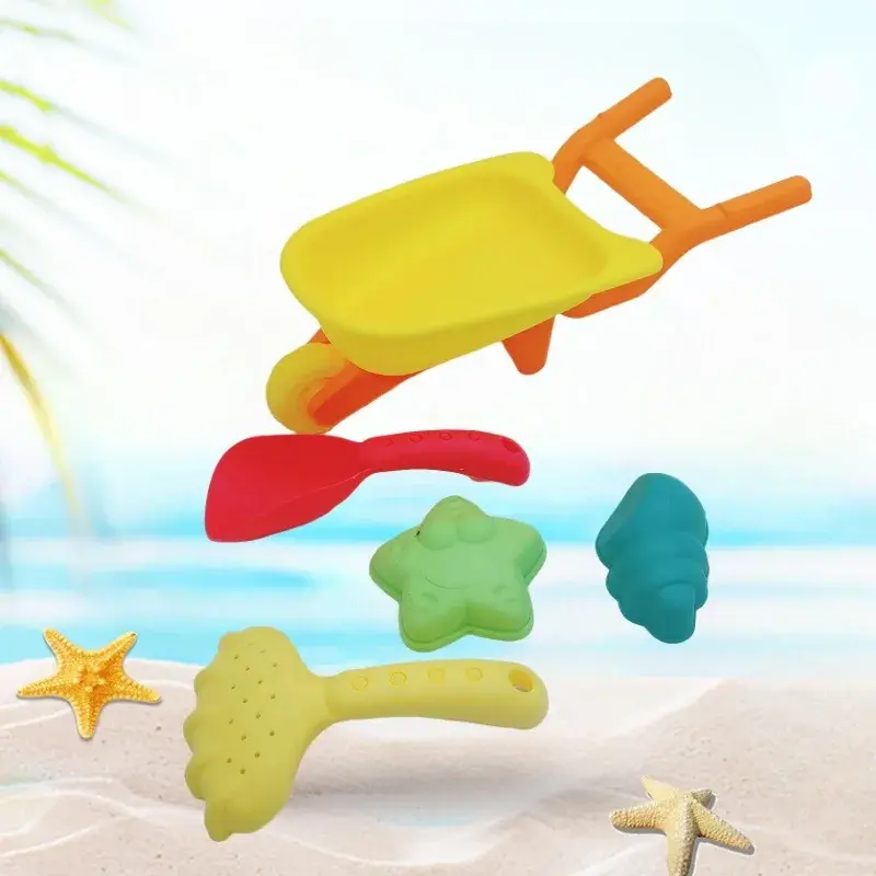 Beach Sand Play Set for Kids Shovel Molds Outdoor Toys for Family Summer Beach Trips Winter Snow Activities Nature Exploration